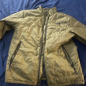 North face jacket with small stain